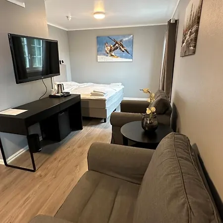 モーテル Kroderen & As Hamremoen